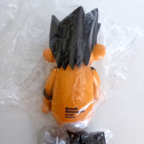 NEW 2006 TOBYHK DUMB DUMMIES ORANGE COMIC CON EXCLUSIVE DESIGNER VINYL FIGURE - Picture 3 of 13